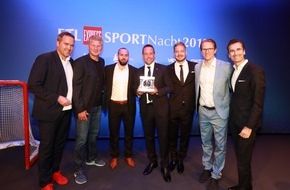 Medienprofis Köln PR GmbH: Die deutsche Eishockey-Nationalmannschaft ist "LICHTGESTALT Sport 2018" - Effenberg als Laudator bei ETL EXPRESS SPORTNacht