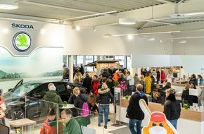 Skoda Auto Deutschland GmbH: Besucher entdecken große Modellvielfalt für die ganze Familie beim Škoda Buffet