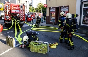 Feuerwehr Iserlohn: FW-MK: Küchenbrand in der Altstadt