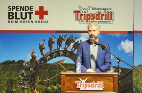 Erlebnispark Tripsdrill: Bilanz der 22. DRK Blutspende in Tripsdrill