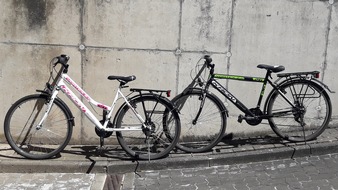Polizeiinspektion Hameln-Pyrmont/Holzminden: POL-HOL: Polizei sucht Besitzer zweier Fahrräder