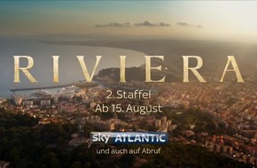 Mord und Intrigen an der malerischen Côte d'Azur: Sky Original "Riviera" startet mit zweiter Staffel Mord und Intrigen an der malerischen Côte d'Azur: Sky Original "Riviera" startet mit zweiter Staffel