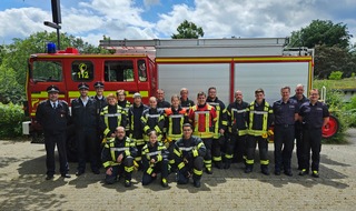 Feuerwehr Herdecke: FW-EN: Grundausbildung erfolgreich beendet! - 14 neue Feuerwehrkräfte für Herdecke und Breckerfeld