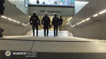 Bundespolizeidirektion München: Bundespolizeidirektion München: Körperverletzung und Bedrohung / Polizeieinsatz nach Streitigkeiten