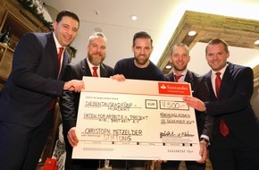 Openbank Deutschland: Santander spendet 7 500 Euro an die Christoph Metzelder Stiftung
