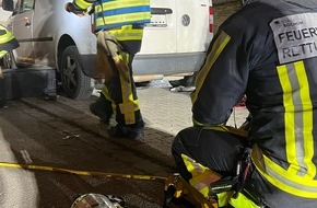 Feuerwehr Bochum: FW-BO: Austritt von Erdgas bei PKW in Bochum Hamme