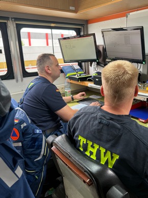 THW HH MV SH: Technisches Hilfswerk unterstützt bei Waldbränden in Sachsen und Thüringen - Kräfte aus Hamburg, Mecklenburg-Vorpommern und Schleswig-Holstein im Einsatz