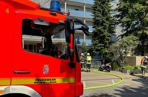 Feuerwehr Mülheim an der Ruhr: FW-MH: Kellerbrand in Mehrfamilienhaus