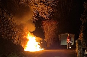 Polizeiinspektion Northeim: POL-NOM: Brand eines Pkw (FOTO)