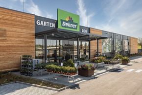 Pressemitteilung: Neuer&ouml;ffnung am 23. April 2026 - Dehner Garten-Center in K&ouml;nigsbrunn