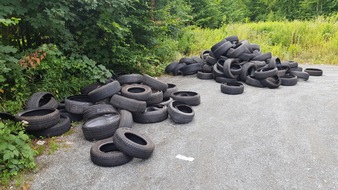 Polizeiinspektion Hameln-Pyrmont/Holzminden: POL-HM: Illegale Müllentsorgung auf Waldparkplatz