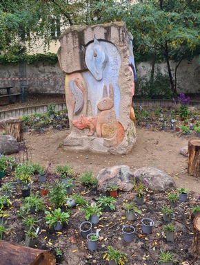 Reinickendorf: Grundschule setzt auf naturnahen Erlebnisraum im Pausenhof