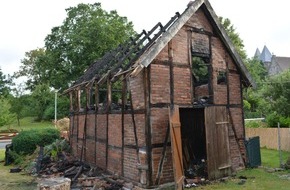 Polizeiinspektion Nienburg / Schaumburg: POL-NI: Scheunenbrand in Obernkirchen