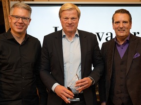 DDW Die Deutsche Wirtschaft kürt 21 Innovatoren und Oliver Kahn nimmt Ehrenpreis entgegen / Ralf Dümmel Invest gewinnt den Publikumspreis