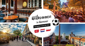 Hannover Marketing und Tourismus GmbH (HMTG): Volltreffer für Fußball-Fans: Zwei Nationalteams schlagen zur EM ihre Lager in der Region Hannover auf