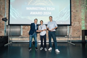 Pressemitteilung: BSH Hausgeräte gewinnt den Marketing Tech Award 2024