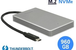 Tragant Handels und Beteiligungs GmbH: Portable SSD-Laufwerke von Delock ermöglichen rasante Datenübertragung an Thunderbolt(TM)-3-Schnittstelle