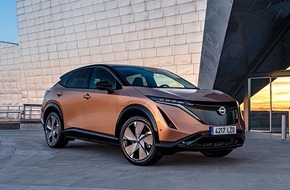 ADAC SE: Elektromodell Nissan Ariya für ADAC Mitglieder via Leasing verfügbar