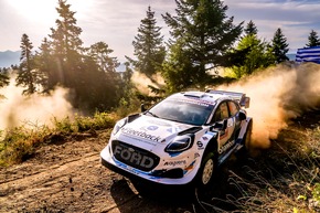 M-Sport Ford beendet harte Akropolis-Rallye Griechenland mit erneuter Bestzeit auf der &quot;Power-Stage&quot;