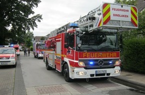 Feuerwehr Dinslaken: FW Dinslaken: Wohnhausbrand Hasenstr.