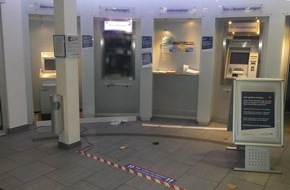 Kreispolizeibehörde Soest: POL-SO: Lippetal-Herzfeld - Bankautomat gesprengt