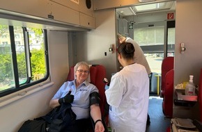 Polizei D&uuml;ren: POL-DN: Blutspendeaktion der Polizei D&uuml;ren - Gemeinsam ein Zeichen gesetzt