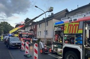 Feuerwehr Paderborn: FW Paderborn: Gemeldeter Zimmerbrand in der Wigbertstraße