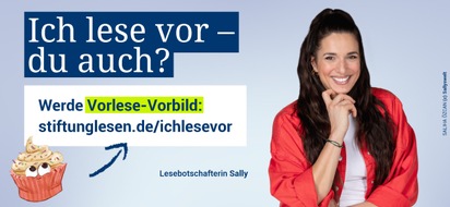 Stiftung Lesen: Pressemeldung: Mit Vorbildern aus der Lesekrise &ndash; Prominent besetzte Kampagne sucht Vorlese-Vorbilder