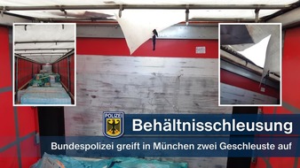 Bundespolizeidirektion München: Bundespolizeidirektion München: Wieder Güterzugmigranten aufgegriffen