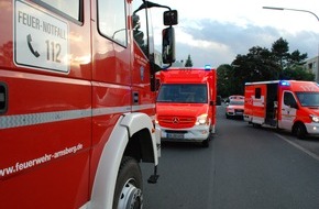 Feuerwehr der Stadt Arnsberg: FW-AR: Großaufgebot der Feuerwehr zu Wohnungsbrand gerufen:
Bewohner können Küchenbrand im 4. Obergeschoss selber löschen