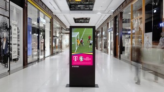 Deutsche Telekom AG: Premiere: Telekom bringt alle Tore der UEFA EURO 2024™ auf Public-Video-Screens von Ströer in Deutschland
