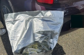 Bundespolizeidirektion Sankt Augustin: BPOL NRW: Bundespolizei nimmt Drogenschmuggler mit 3,9 Kilogramm Marihuana fest - Haftrichter erlässt Untersuchungshaft