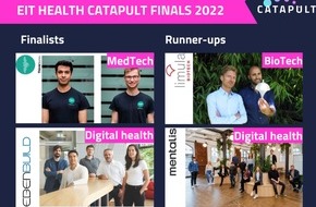 EIT Health RIH Germany-Switzerland: EIT Health Catapult: Vier Start-ups aus Deutschland und der Schweiz im Finale