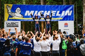 Ford-Werke GmbH: Weltmeister! Ford Fiesta WRC-Pilot Sébastien Ogier gelingt in Australien die Titelverteidigung