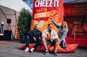 Cheez-It: Premiere mit Star-Auflauf in Hamburg: Cheez-It erobert Deutschland
