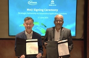 Infineon Technologies AG: Tata Elxsi and Infineon Partner to Accelerate EV Innovation in India