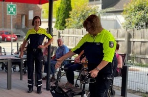 Polizei Düren: POL-DN: Mobil mit Rollator - Aber sicher!
