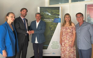 Panta Rhei PR AG: Neu: Air France-KLM und AVP-Agenturen unterzeichnen gemeinsam ein Programm für nachhaltigen Flugkraftstoff (SAF)