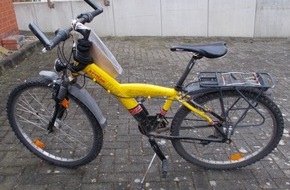 Polizei Minden-Lübbecke: POL-MI: Polizei sucht Eigentümer eines Fahrrades