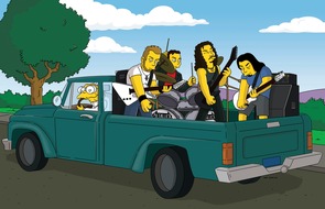 ProSieben: Metallica rockt zum Auftakt der neuen "Simpsons"-Staffel auf ProSieben