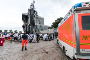 RKiSH: W:O:A ist offiziell gestartet / Rettungswache Wacken komplett im Dienst