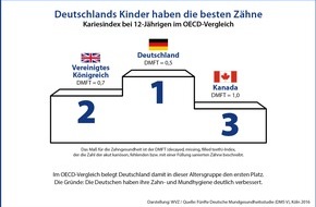 WVZ Wirtschaftliche Vereinigung Zucker: Tag der Zahnfee: Deutschlands Kinder haben die besten Zähne