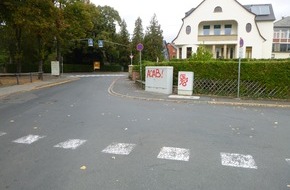 Polizeidirektion Bad Kreuznach: POL-PDKH: Sachbeschädigung durch Farbsprüherei