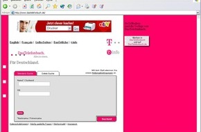 Das Telefonbuch Servicegesellschaft mbH: DasTelefonbuch 2003: Jetzt mit hoch-attraktivem Online-Gewinnspiel!