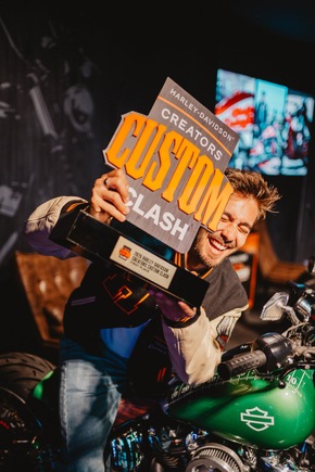Medienmitteilung Harley-Davidson: Jack NBC gewinnt den Creators Custom Clash 2026
