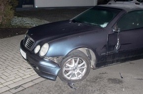 Polizei Düren: POL-DN: Betrunken Unfall verursacht: 12.000 Euro Sachschaden