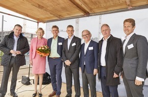 MAGNA Real Estate AG: Pressemitteilung: Richtfest am Bauprojekt STELLINGER TERRASSEN
