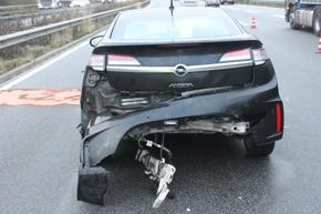 POL-PDKL: A6/Kaiserslautern, Vier Verletzte und hoher Sachschaden bei sieben Verkehrsunfällen
