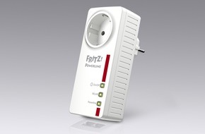 AVM GmbH: Marktstart FRITZ!Powerline 546E - kombiniert WLAN- und Powerline-Technologie mit intelligenter Steckdose (BILD)