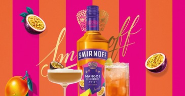 DIAGEO Germany GmbH: DIAGEO PM: EXOTISCHES FLAIR FÜR IHRE GÄSTE - Smirnoff Mango Passionfruit Twist